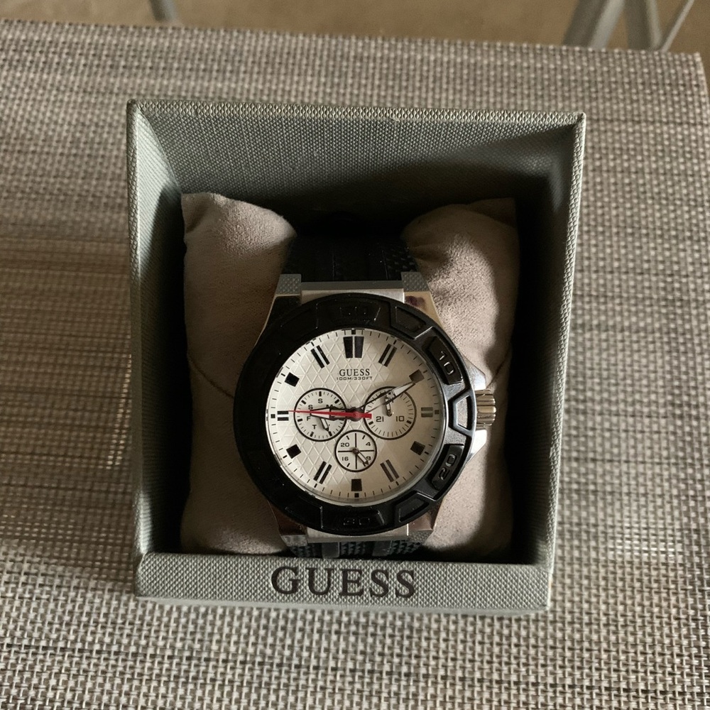 Guess Chronograph Force Multi-Functions Dial Black - image 5